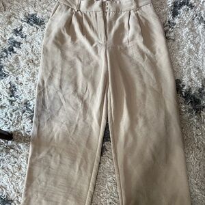 Women’s beige trousers
